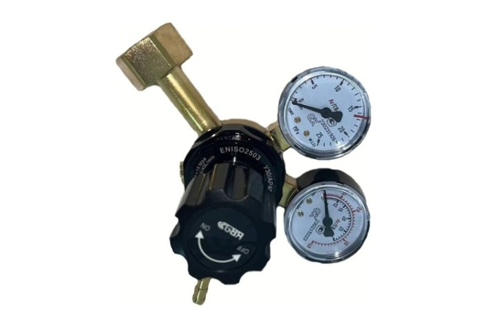 Регулятор расхода газа KRASS У 30/АР 40 КР для углекислоты и аргона ПОВЕРЕННЫЙ [2133508PV]