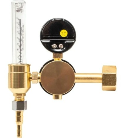 Регулятор расхода газа KRASS У 30/АР 40 КР Р для углекислоты и аргона ПОВЕРЕННЫЙ [2133509PV]