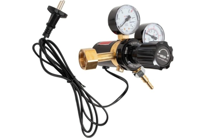 Регулятор расхода газа KRASS У 30/АР 40 КРП 220V для углекислоты и аргона ПОВЕРЕННЫЙ [2133507PV]