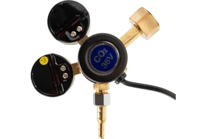 Регулятор расхода газа KRASS У 30/АР 40 КРП 36V для углекислоты и аргона ПОВЕРЕННЫЙ [2133506PV]