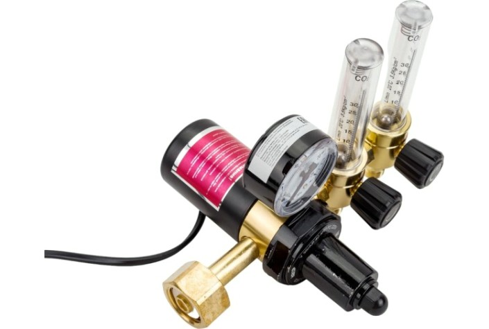 Регулятор расхода газа KRASS У 30/АР 40 КРП Р2 220V для углекислоты и аргона ПОВЕРЕННЫЙ [2133505PV]