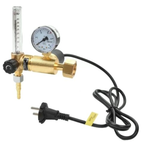 Регулятор расхода газа KRASS У30/АР40 П Р 220V малогабаритный, ротаметр с подогревателем [2133619]