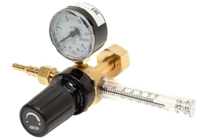 Регулятор расхода газа с поверкой KRASS У30/АР40 (малогабаритный)