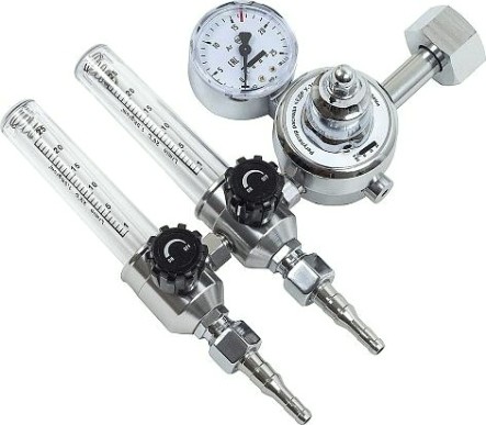 Регулятор расхода Кедр У-30/АР-40/2 с 2 ротаметрами [8005035]