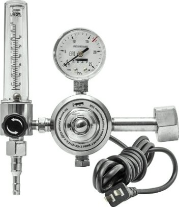 Регулятор расхода Кедр У-30/АР-40/3 PRIME с ротаметром и подогревателем 3 [8020814]