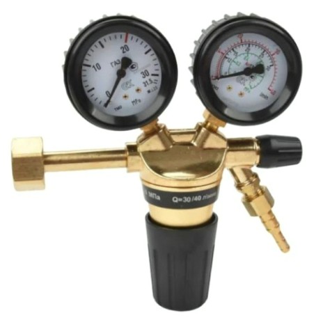 Регулятор расхода KRASS Base Control Ar/СО2 20/- МПа для углекислоты и аргона, ПОВЕРЕННЫЙ [2117504PV]