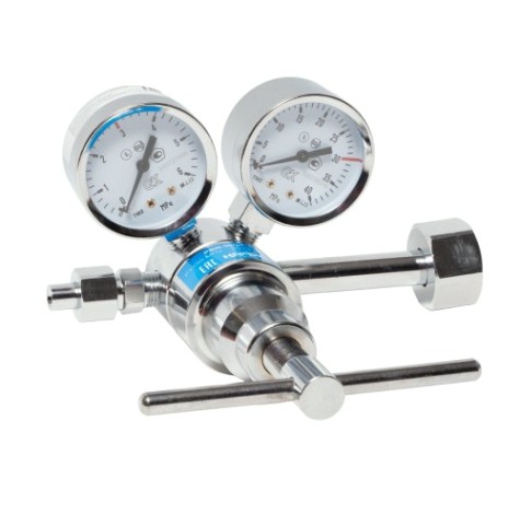 Регулятор расхода KRASS РВД-30/3 высокого давления, кислород/инерт. газы,ПОВЕРЕННЫЙ [2141003PV]