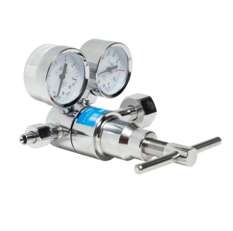 Регулятор расхода KRASS РВД-30/3 высокого давления, кислород/инерт. газы,ПОВЕРЕННЫЙ [2141003PV]