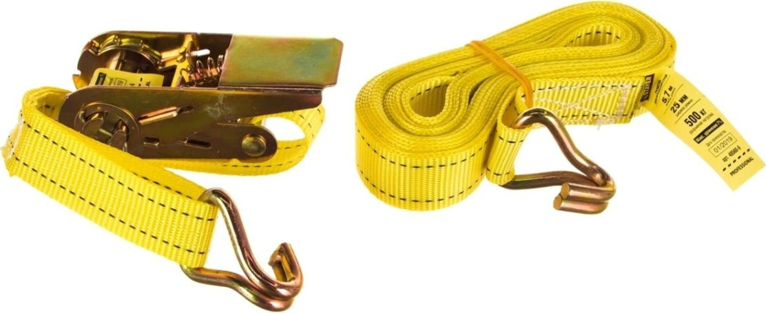 Ремень для крепления груза STAYER PROFESSIONAL 40560-6 ширина ленты 25мм, длина 6м [40560-6]