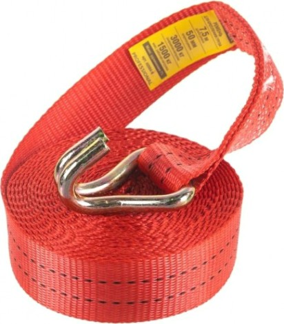 Ремень для крепления груза STAYER PROFESSIONAL 40564-8 ширина ленты 50мм, длина 8м [40564-8]