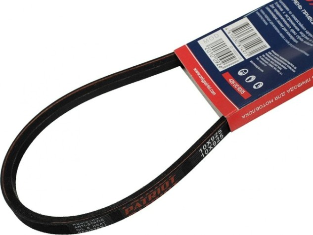 Ремень PATRIOT 10X925 для мотокультиватора Oregon, ремень заднего хода [426009005]