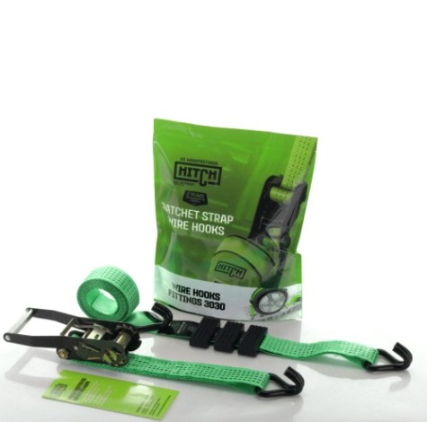 Ремень стяжной HITCH REGULAR 50мм STF 400 DaN автовозный 3000кг 3м (3шт) [SZ068107]