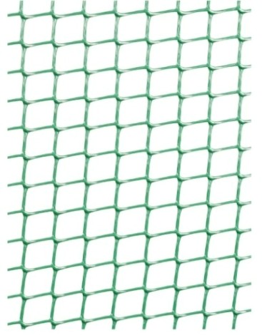 Решетка садовая GRINDA 1х10 м, ячейка 17х17 мм цвет хаки [422273]