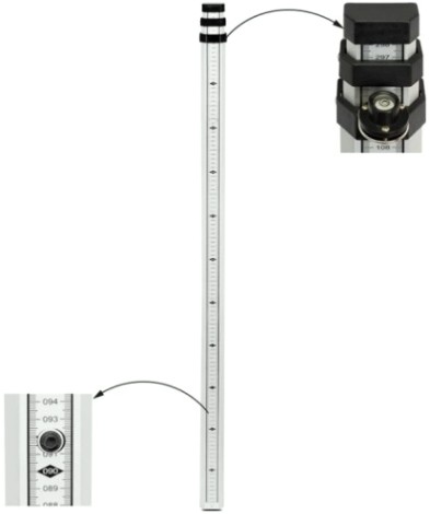 Рейка геодезическая RGK TS-4 [4610011870194]