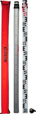 Рейка нивелирная 3 ELITECH 2210.000400 телескопическая [185179]