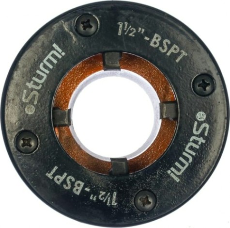 Резьбонарезная головка в сборе Sturm 1065-04-1 1", резцы из инструментал. стали, закалены