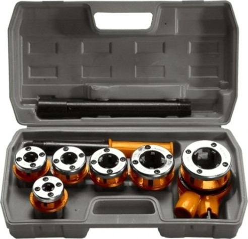 Резьбонарезной комплект Sparta 7 предметов от 1/4" до 1 1/4" [773355]