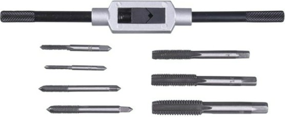 Резьбонарезной набор STAYER 8 предметов (метчики) 28016-Н8 [28016-H8_z01]