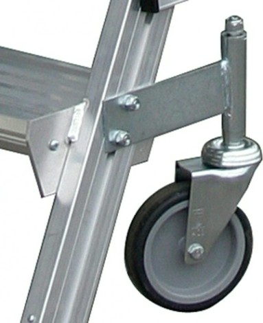 Ролик 820501 KRAUSE без фиксатора, для лестниц с платформой STABILO 4 ступ. [820501]