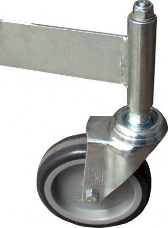 Ролик 820525 KRAUSE без фиксатора, для лестниц с платформой STABILO 6 ступ. [820525]