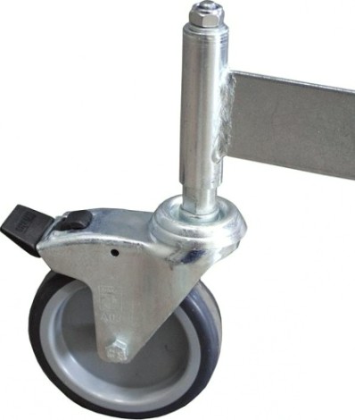 Ролик 820532 KRAUSE с фиксатором, для лестниц с платформой STABILO 6 ступ. [820532]