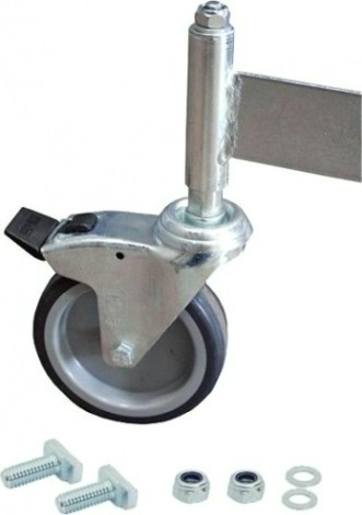 Ролик 820570 KRAUSE с фиксатором, для лестниц с платформой STABILO 8 ступ, [820570]