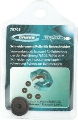 Ролик для труборезов GROSS 4.5 х 3 х 16 мм 78708 [78708]