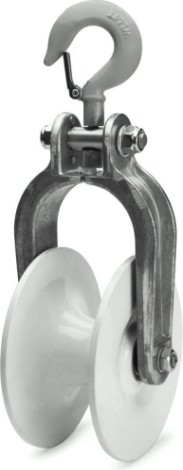 Ролик монтажный КВТ РМ-2 на крюке [57636]