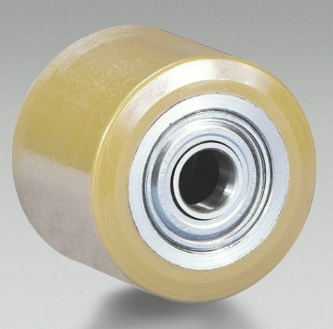 Ролик подвилочный TELLURE ROTA 754122 серия 75, d-85 мм, неповоротный (85х70) [8007554042533]