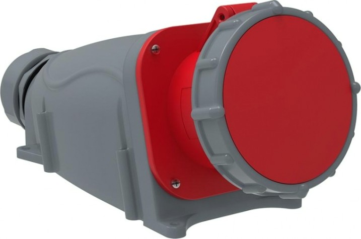 Розетка IEK Magnum ССИ-145 125а 200/346-240/415в 3p+pe+n 6ч ip67 [PSN12-125-5]