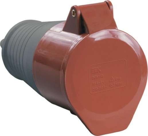 Розетка IEK ССИ-215 кабельная 16а 380в 3p+pe+n ip44 [PSR22-016-5]