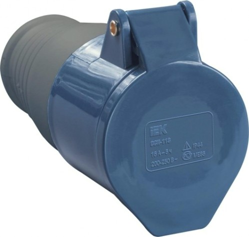 Розетка IEK ССИ-223 кабельная 32а 220в 2p+pe ip44 [PSR21-032-3]