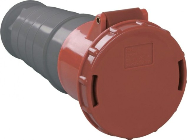 Розетка IEK ССИ-235 3p+pe+n кабельная 63а 380в [PSR22-063-5]