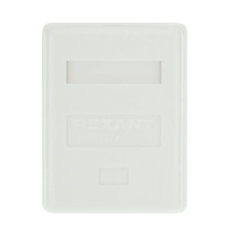 Розетка компьютерная REXANT 03-0142 внешняя, 1-порт RJ-45 (8P8C), FTP, CAT 6
