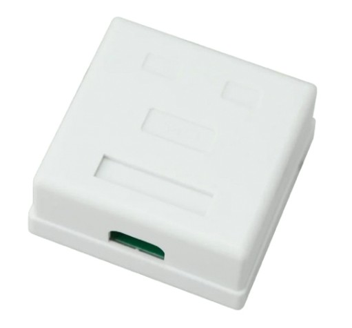 Розетка компьютерная+телевизионная REXANT 03-0120 внешняя, RJ-45(8P8C) + RJ-11(6P-4C), UTP