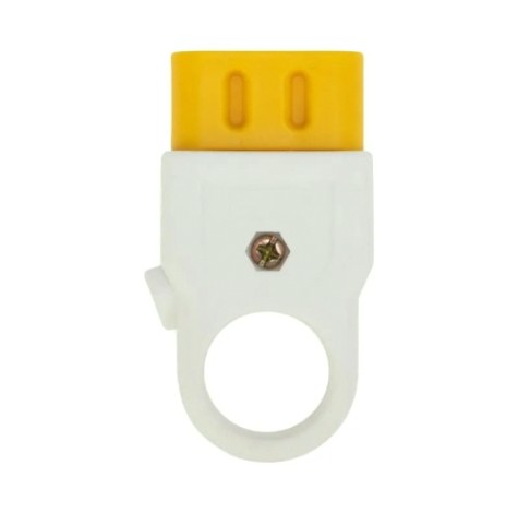 Розетка разборная REXANT 11-8526 без з/к 6А плоская белая