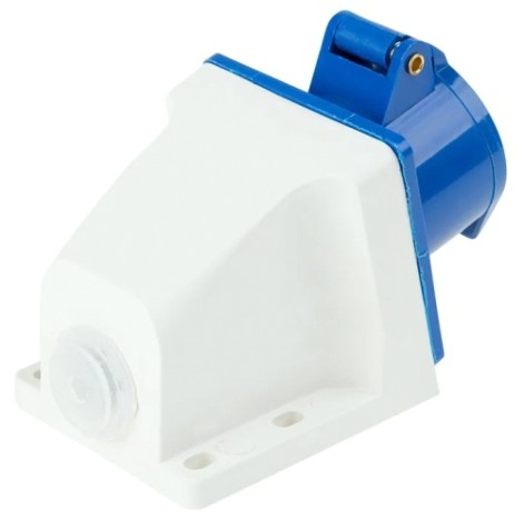 Розетка REXANT 11-8909 113 стационарная 2Р+РЕ 16А 220В IP44