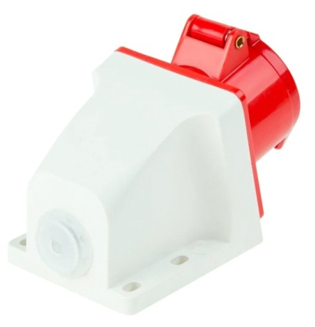 Розетка REXANT 11-8910 114 стационарная 3Р+РЕ 16А 380В IP44