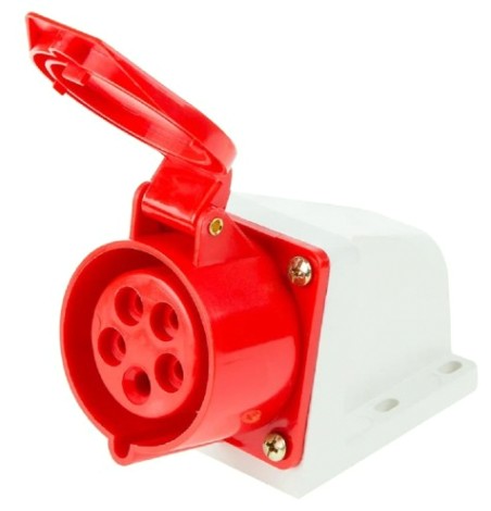 Розетка REXANT 11-8911 115 стационарная 3Р+РЕ+N 16А 380В IP44