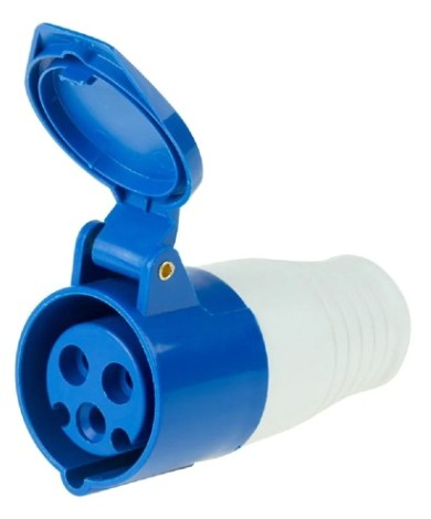 Розетка REXANT 11-8918 213 переносная 2Р+РЕ 16А 220В IP44