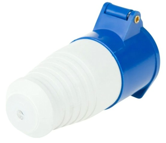 Розетка REXANT 11-8918 213 переносная 2Р+РЕ 16А 220В IP44