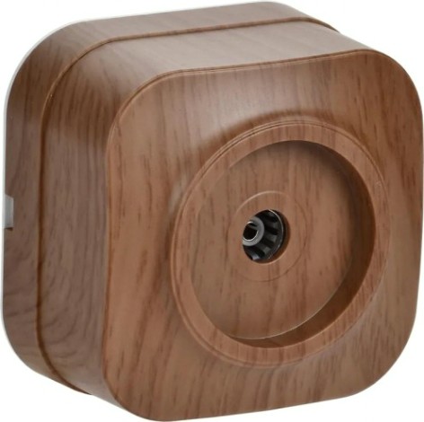 Розетка телевизионная IEK Glory РТВ20-ХД 1-м дуб [EAH10-K24]