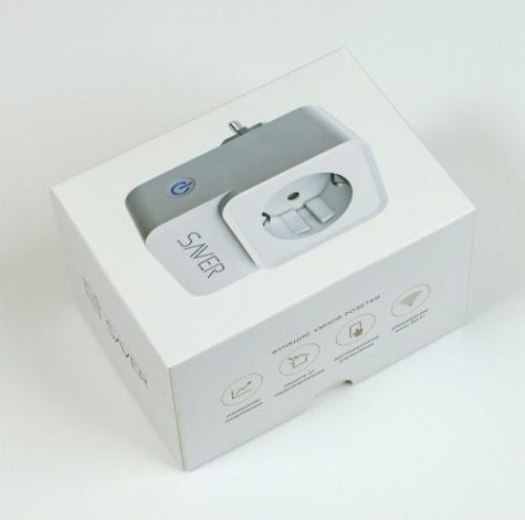 Розетка умная SAVER SPW-1