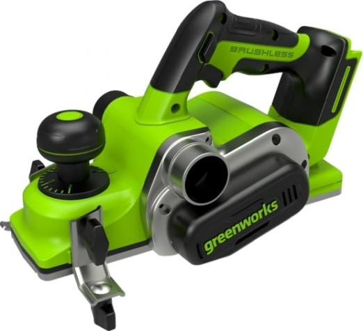 Рубанок аккумуляторный GREENWORKS 3401707 24V, бесщеточный без АКБ и ЗУ [3401707]