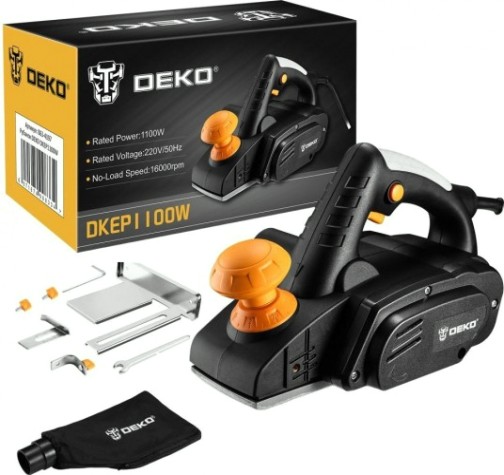 Рубанок сетевой DEKO DKEP1100W [063-4197]