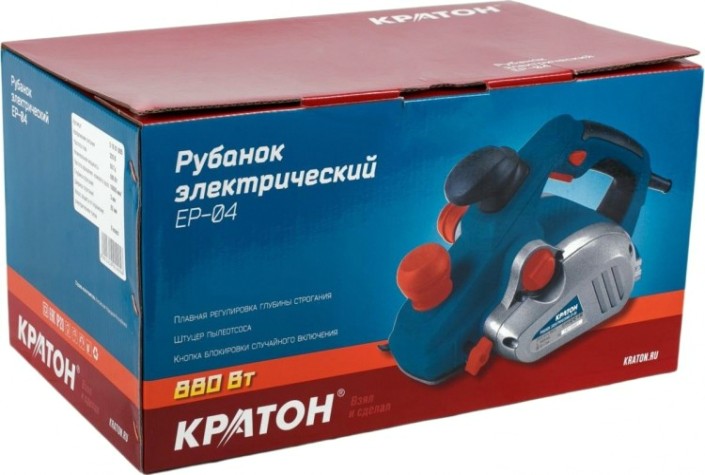 Рубанок сетевой КРАТОН EP-04 [3 10 01 005]