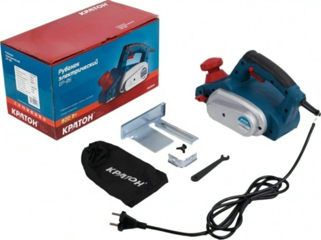 Рубанок сетевой КРАТОН EP-06 [3 10 01 008]