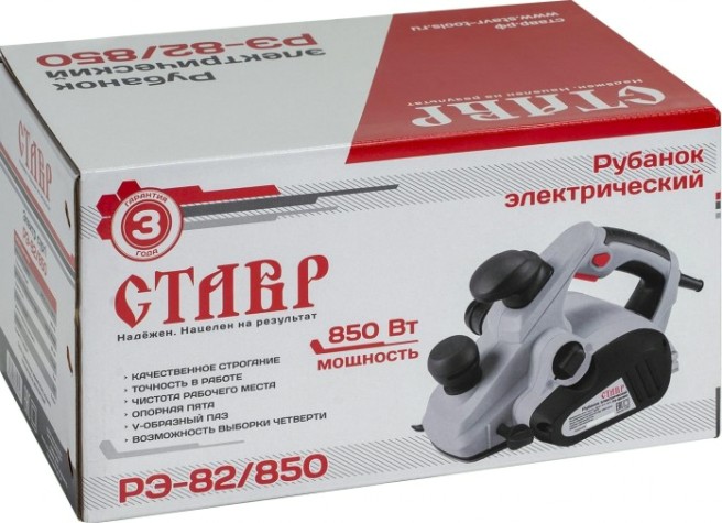 Рубанок сетевой СТАВР РЭ-82/850 [ст82-850]