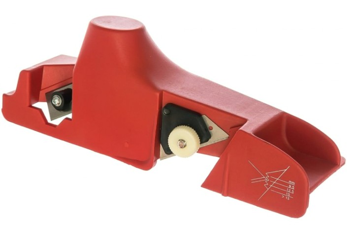 Рубанок столярный MATRIX кромочный для гипсокартона, [879055]