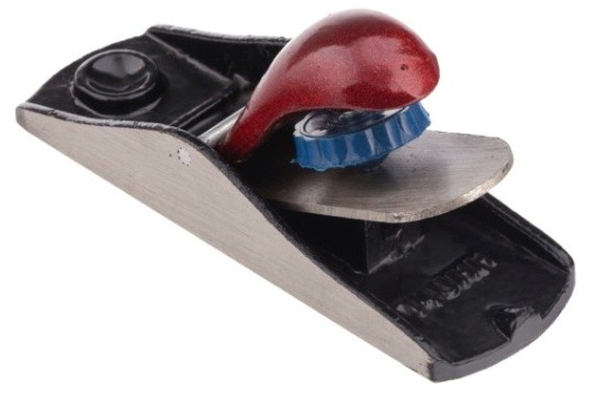 Рубанок столярный Sparta 175х50 мм металлический, малогабаритный [210225]